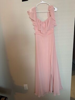 Ever Pretty | Dresses | Ever Pretty Mauve Pink Sparkle Aline Long Sleeve  Maxi Dress Fairy Romantic | Poshmark